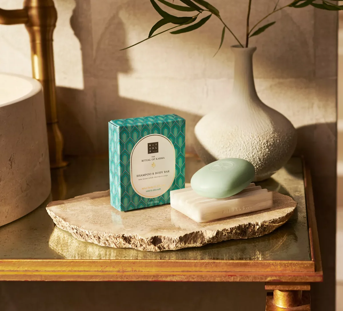 The Ritual Of Karma Shampoo & Body Bar by Rituals