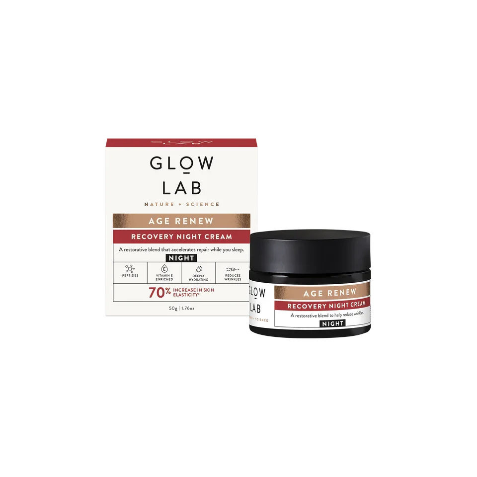 Age Renew Recovery Night Cream by Glow Lab