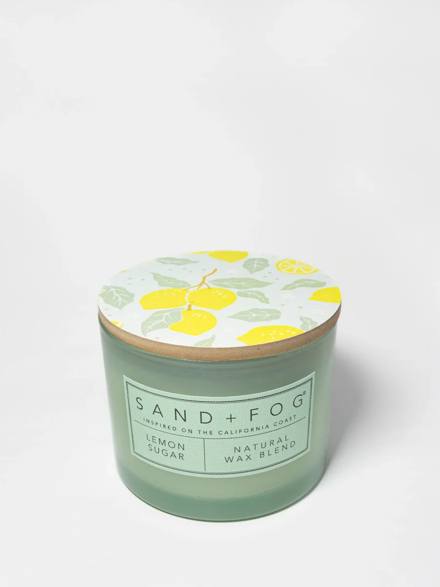 Lemon Sugar Candle by Sand + Fog