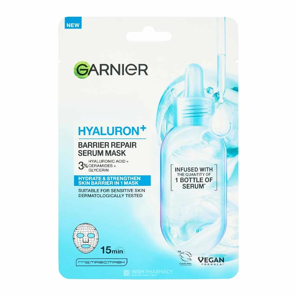 Hyaluron+ Barrier Repair Serum Mask by Garnier