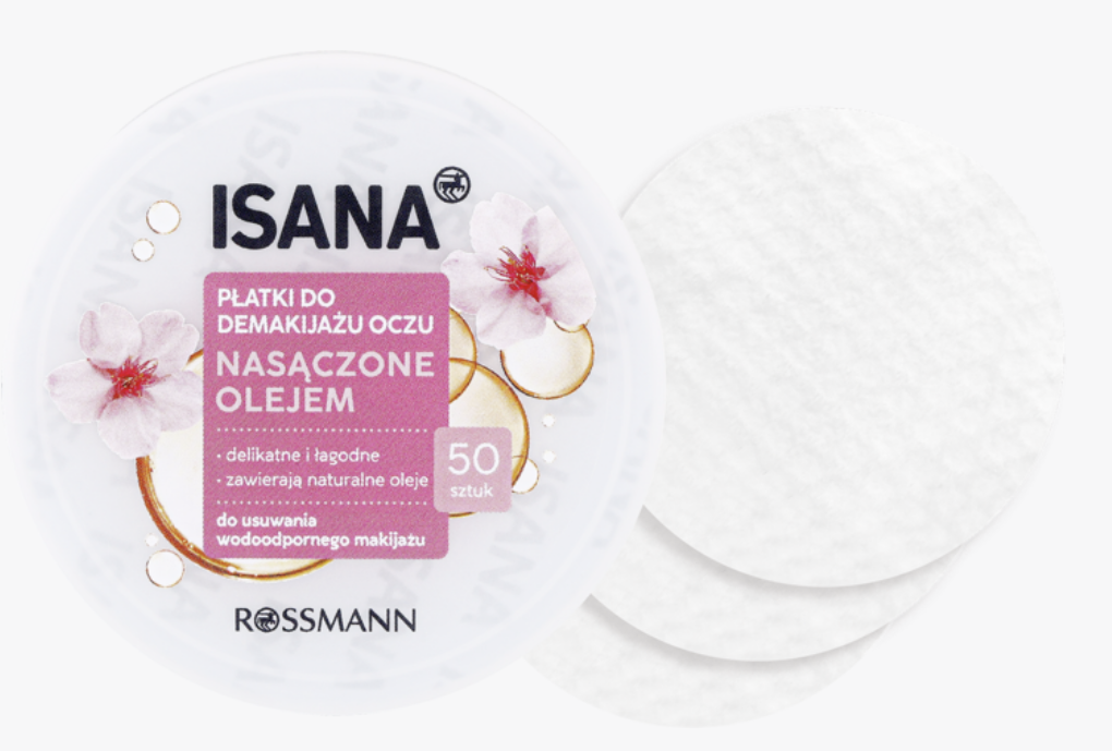 Makeup remover pads by ISANA
