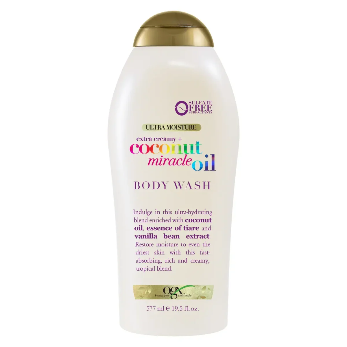 Extra Creamy + Coconut Miracle Oil Ultra Moisture Body Wash by OGX