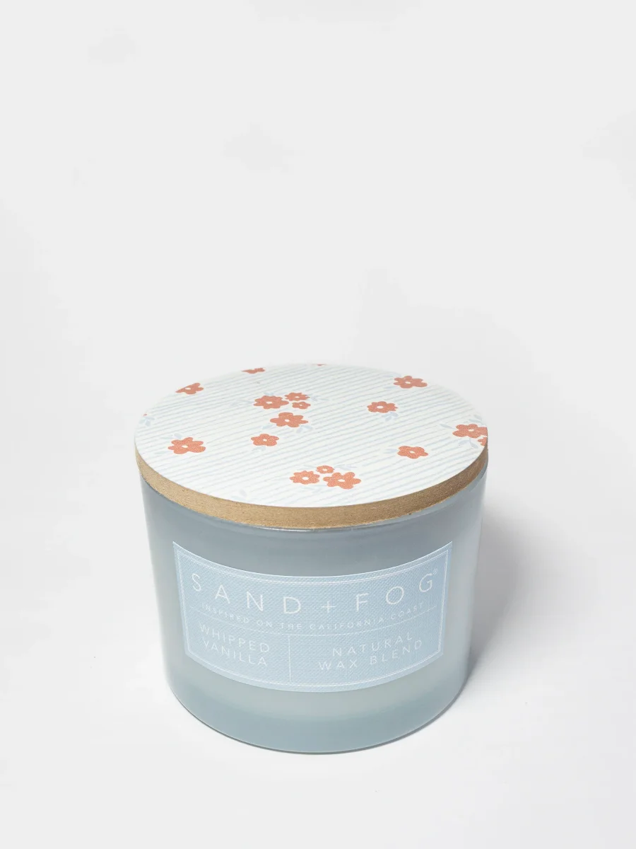 Whipped Vanilla Candle by Sand + Fog