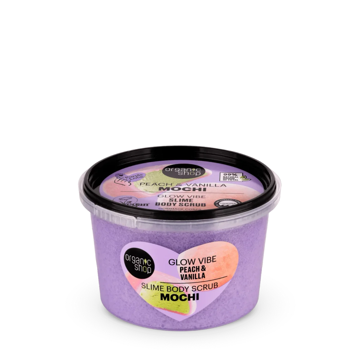 Glow Vibe Mochi Slime Body Scrub by Organic Shop