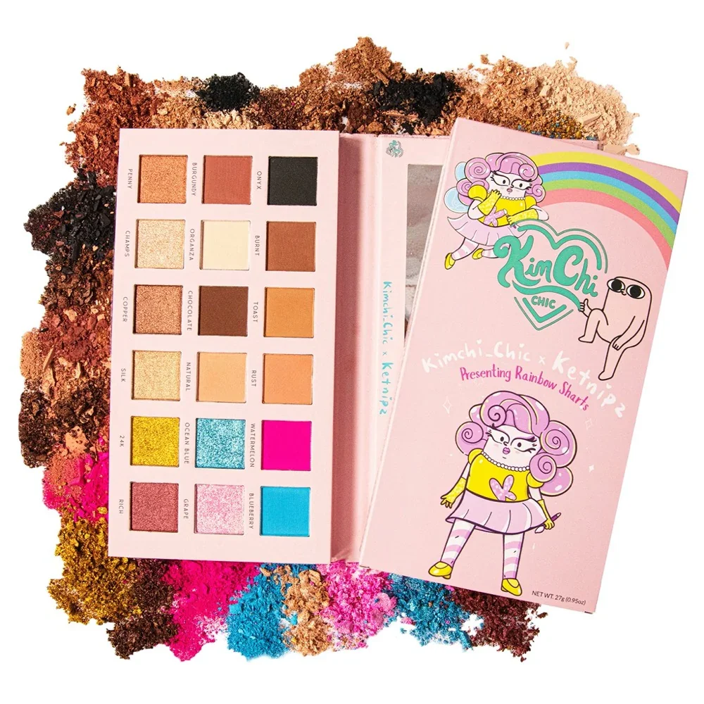 Kimchi x Ketnipz Rainbow Sharts Shadow Palette by KimChi Chic Beauty