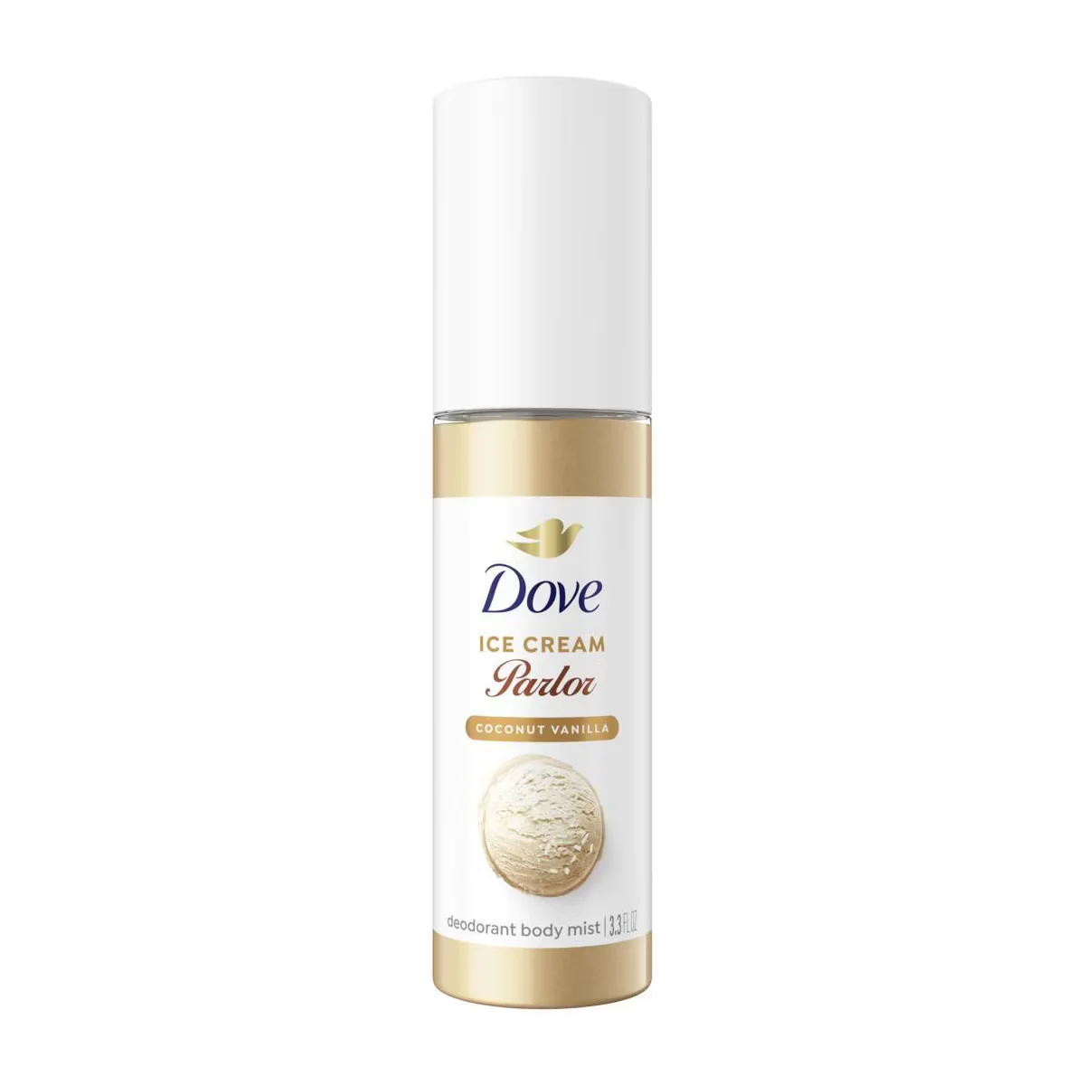 Ice Cream Parlor Coconut Vanilla Deodorant Body Mist by Dove