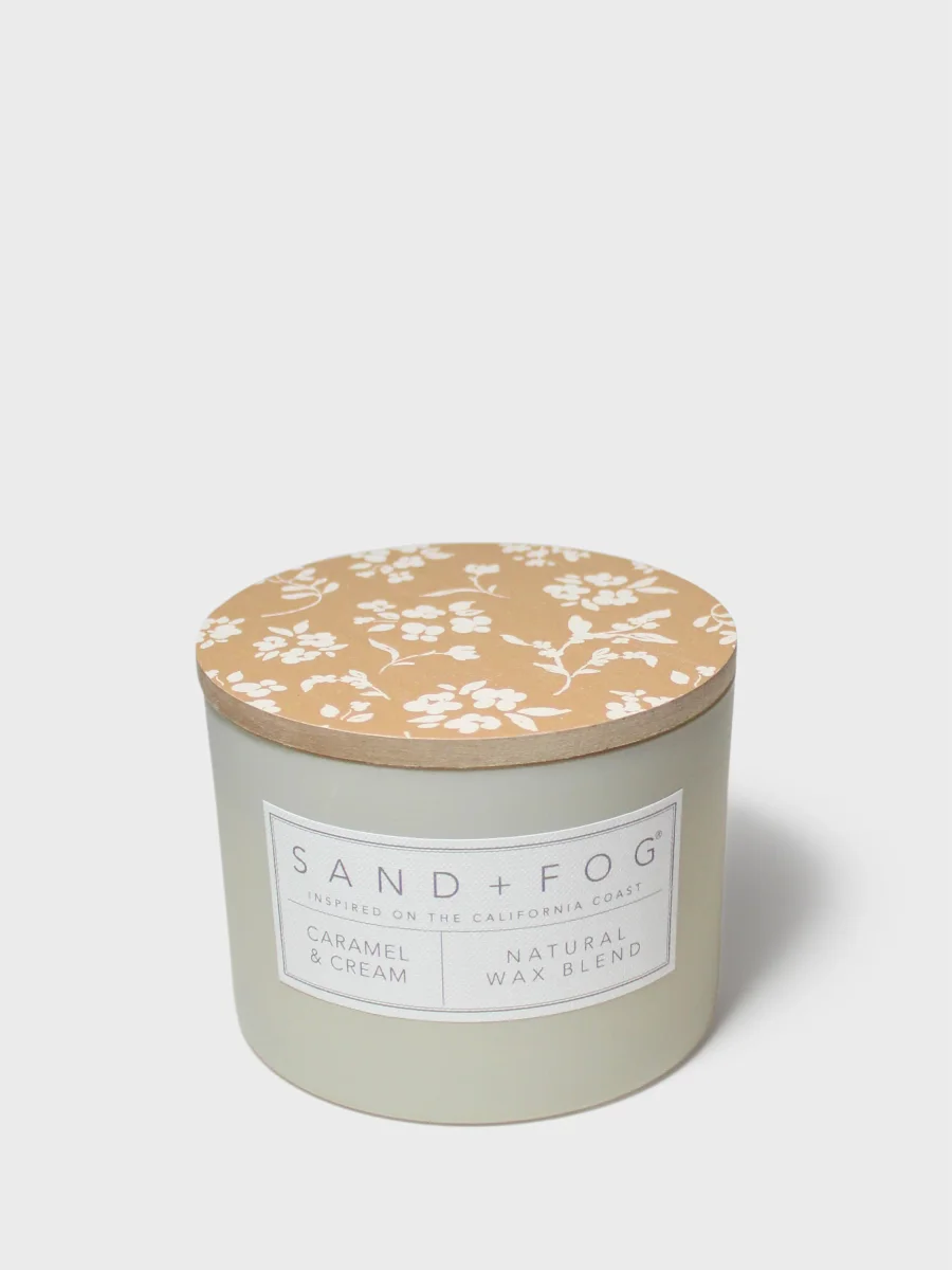 Caramel & Cream Candle by Sand + Fog