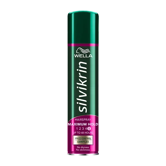 Silvikrin Maximum Hold Hairspray by Wella Professionals
