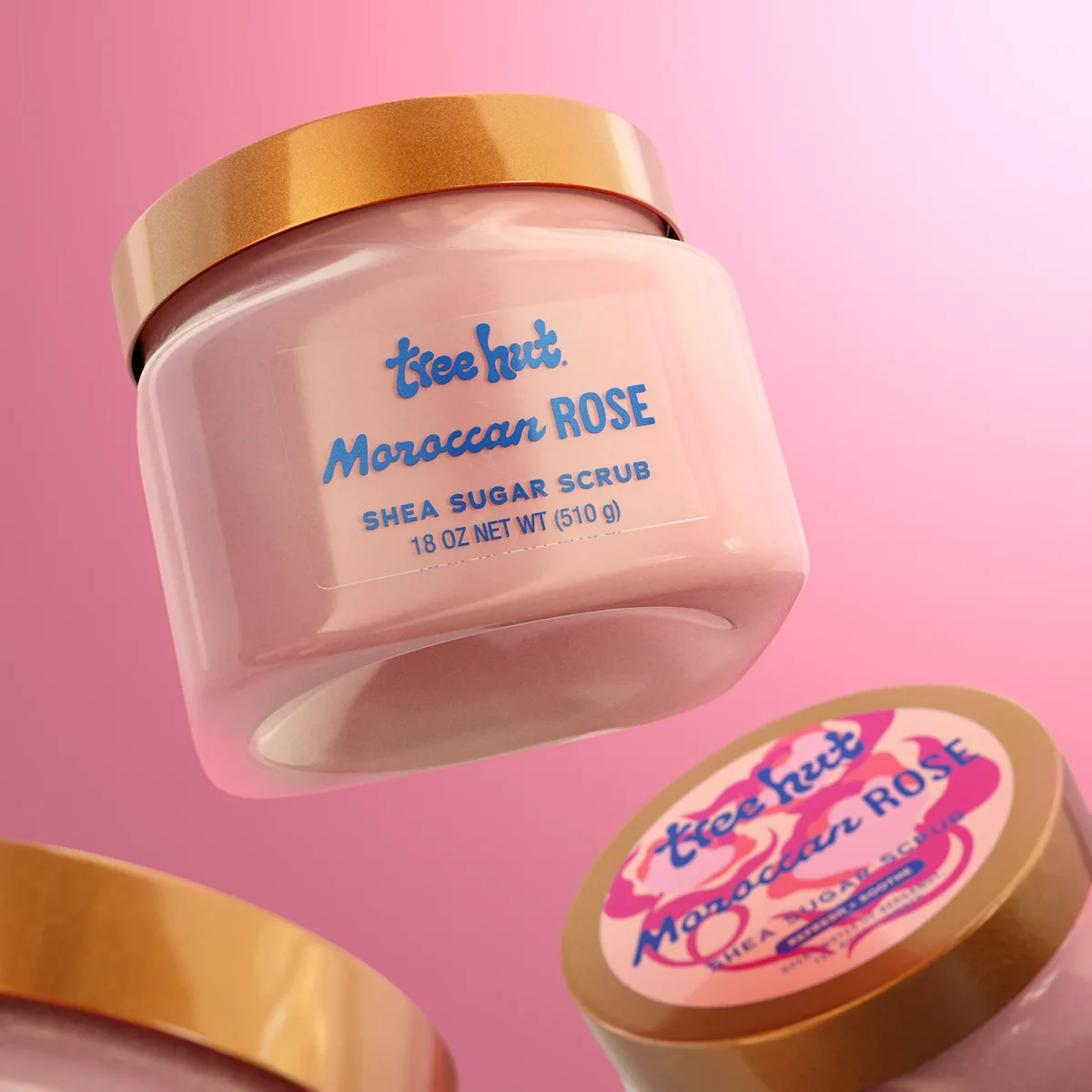 Moroccan Rose Shea Sugar Scrub by Tree Hut