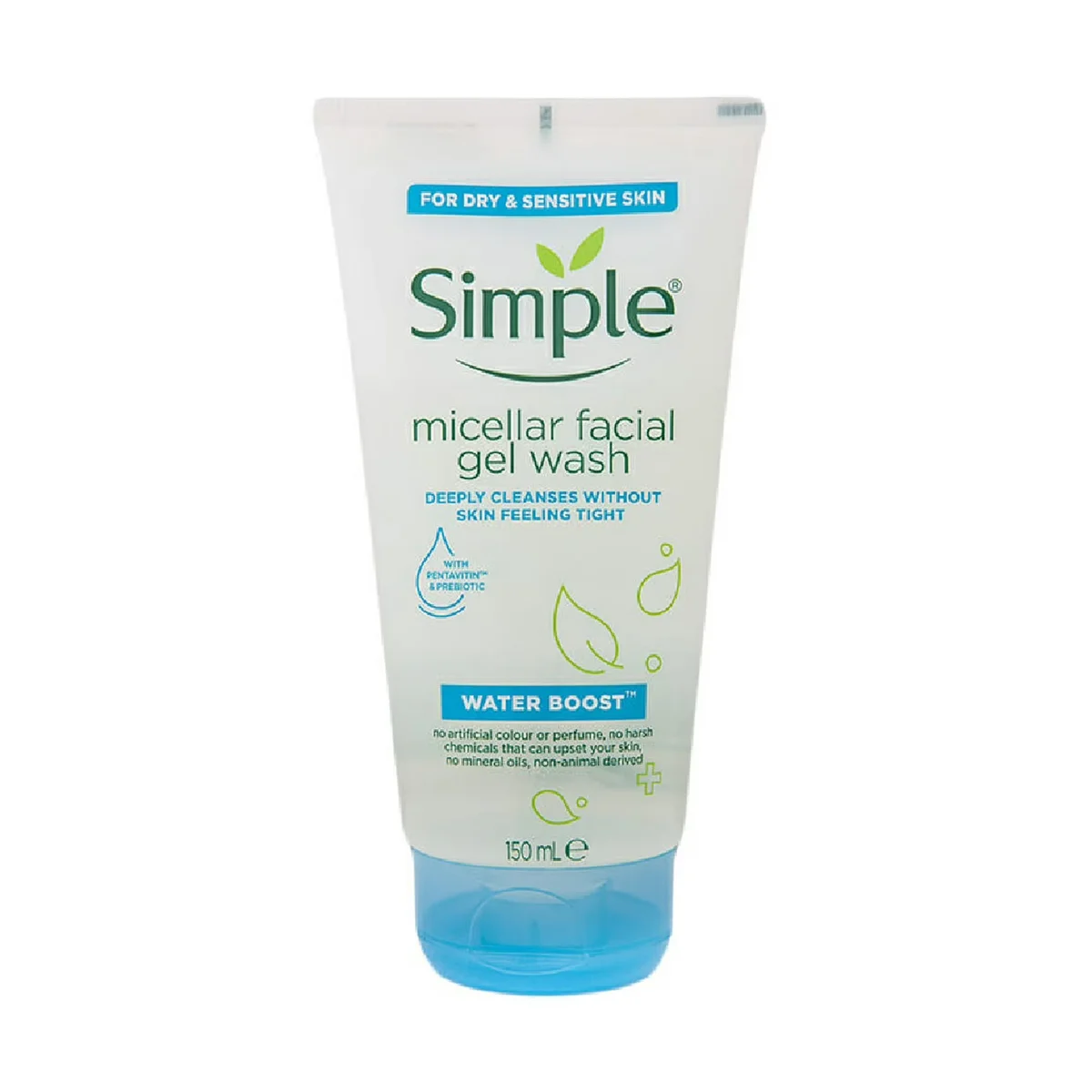 Water Boost Micellar Facial Gel Wash by Simple