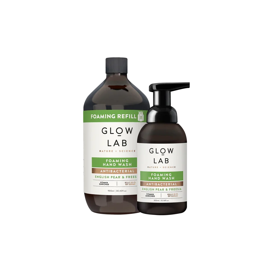 Anti-Bacterial English Pear & Freesia Foaming Hand Wash by Glow Lab