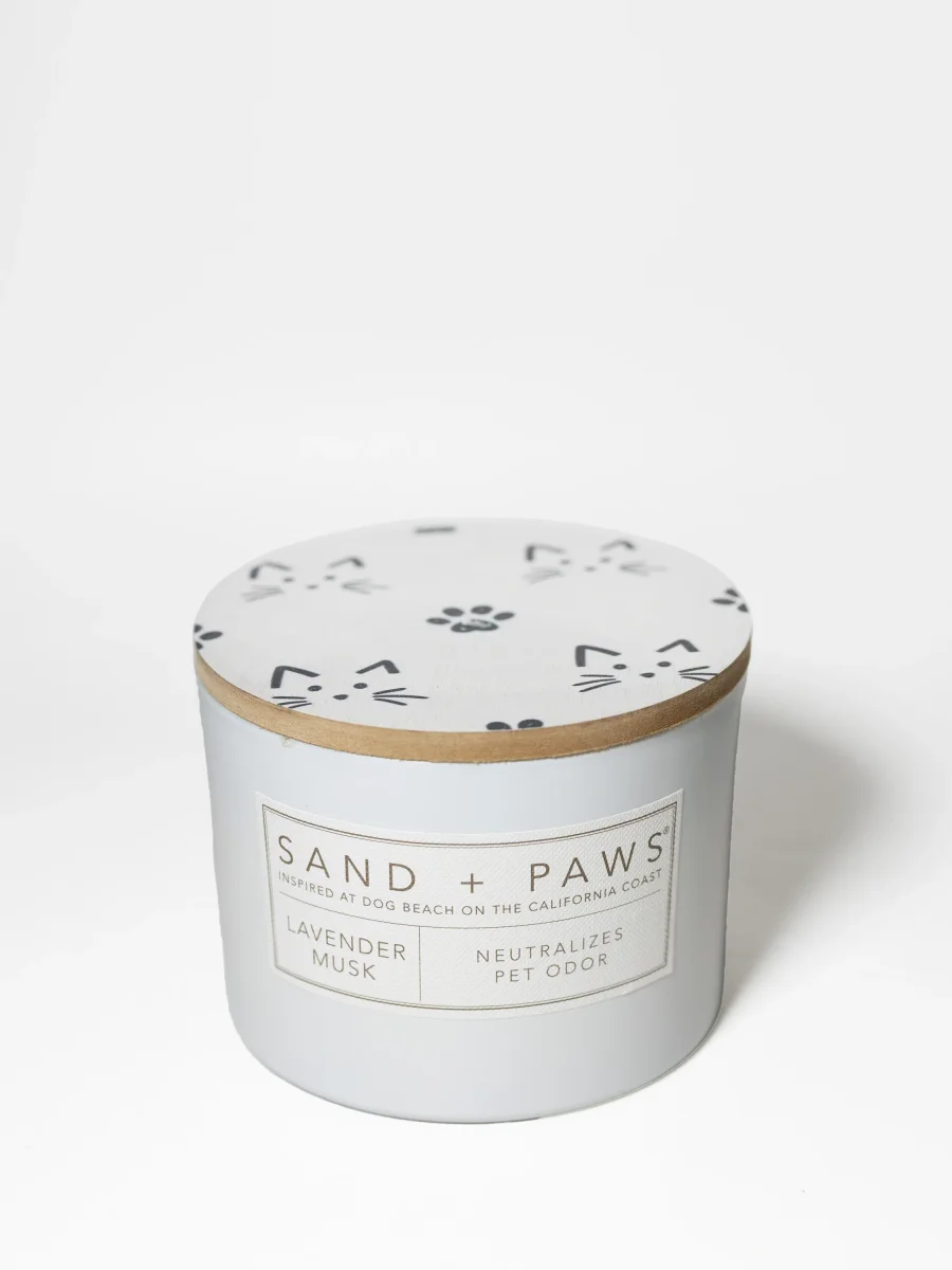 Lavender Musk Candle by Sand + Fog