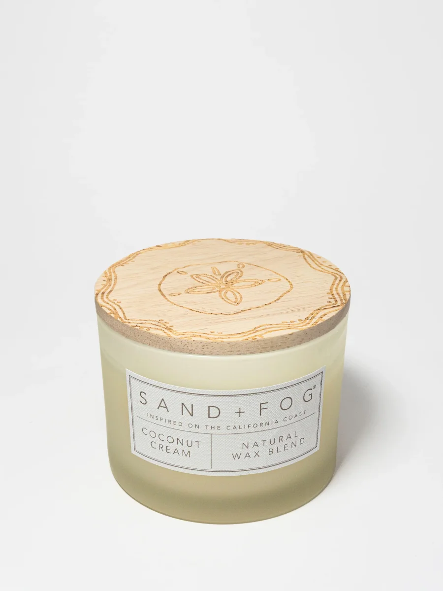 Coconut Cream Candle by Sand + Fog