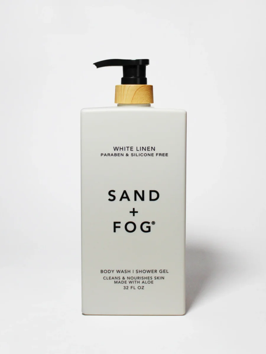 White Linen Body Wash by Sand + Fog