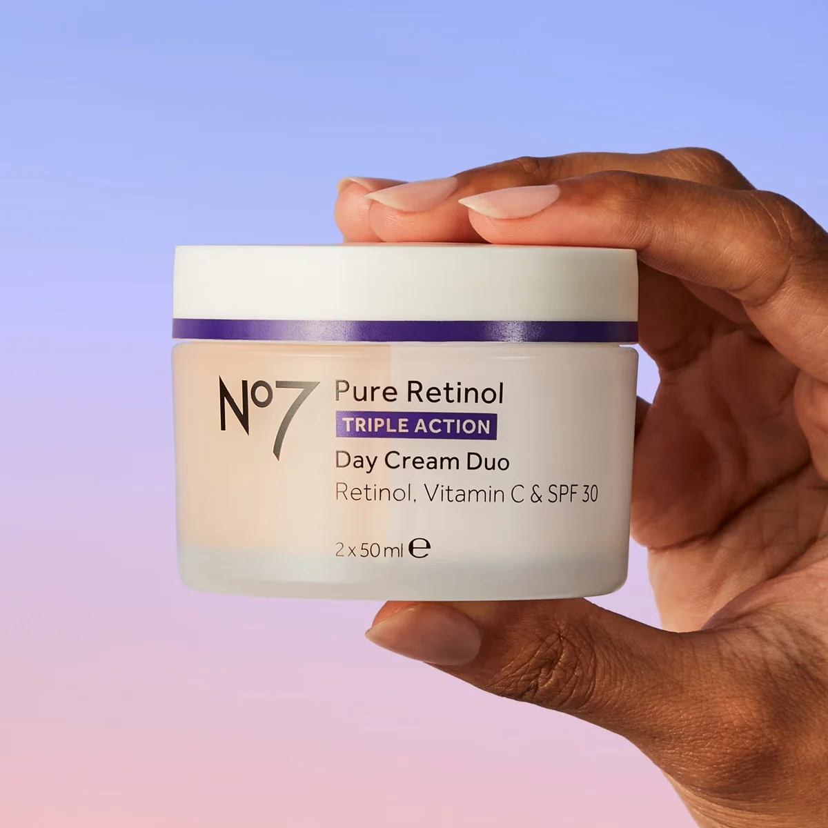 Pure Retinol Vitamin C & SPF30 Day Cream Duo by No7