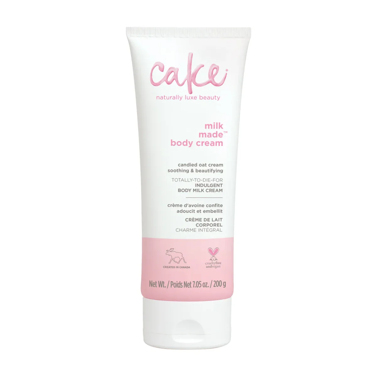 Milk Made Indulgent Body Milk Cream by Cake Beauty