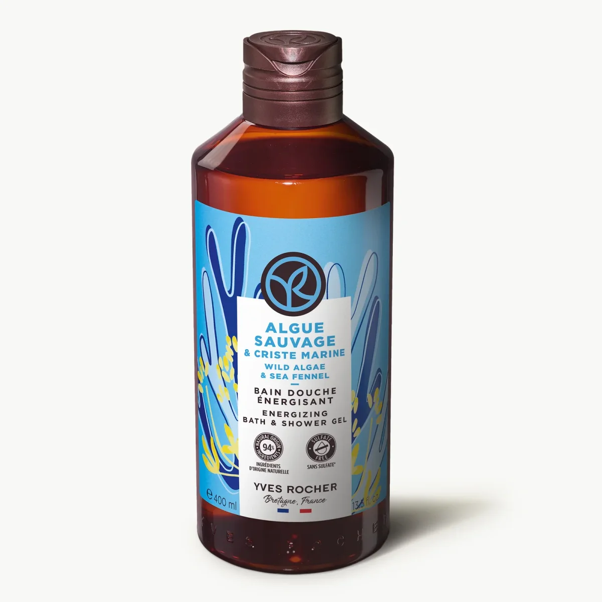 Wild Algae & Sea Fennel Energizing Bath & Shower Gel by Yves Rocher