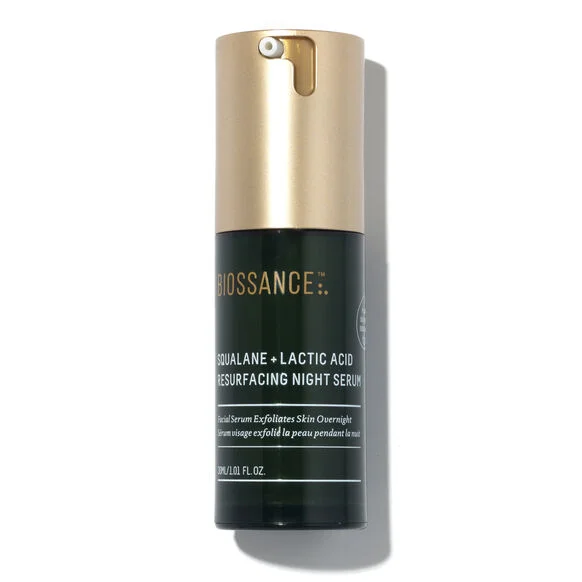 Squalane + Lactic Acid Resurfacing Night Serum by Biossance