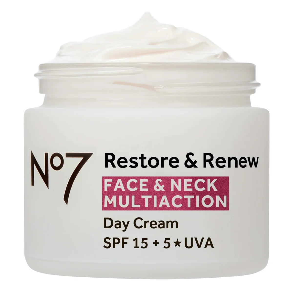 Restore & Renew Face & Neck Multi Action Day Cream by No7