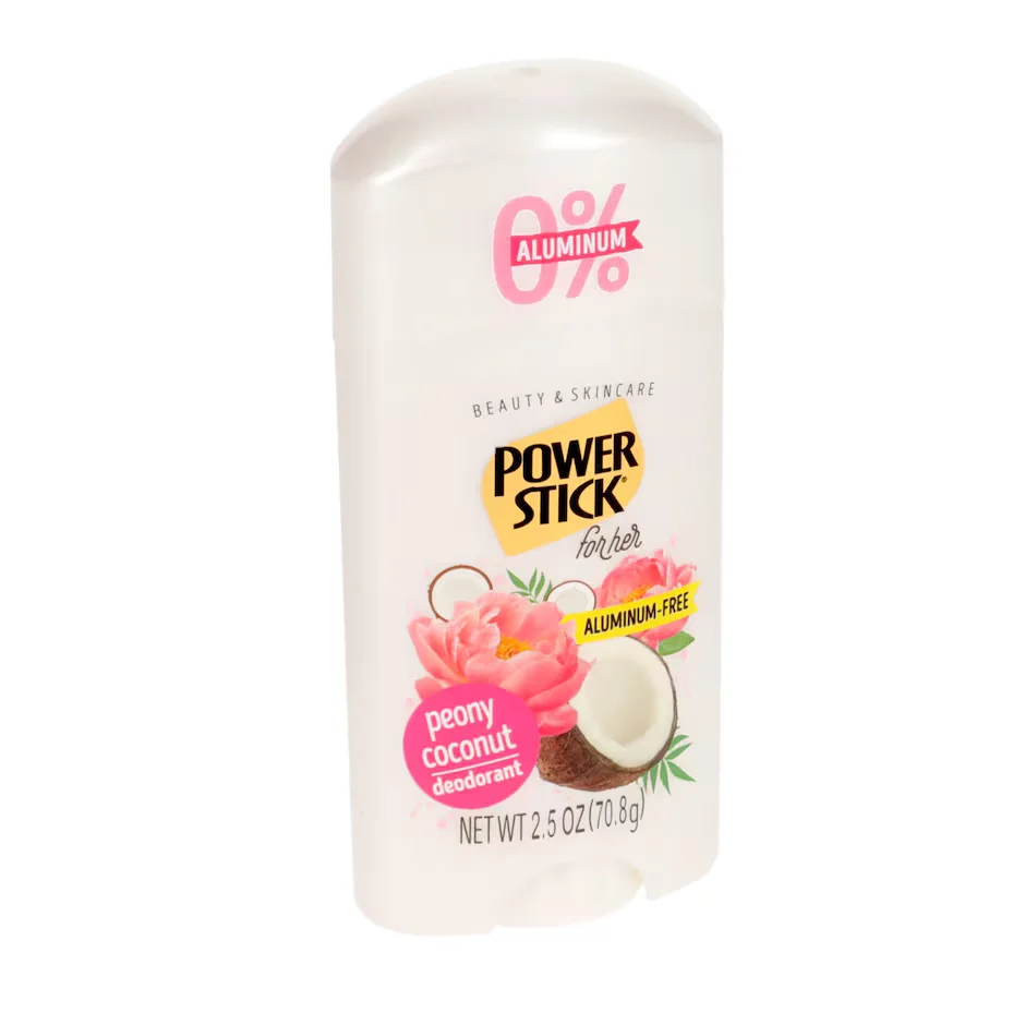 Aluminum-Free Peony Coconut Deodorant by Power Stick