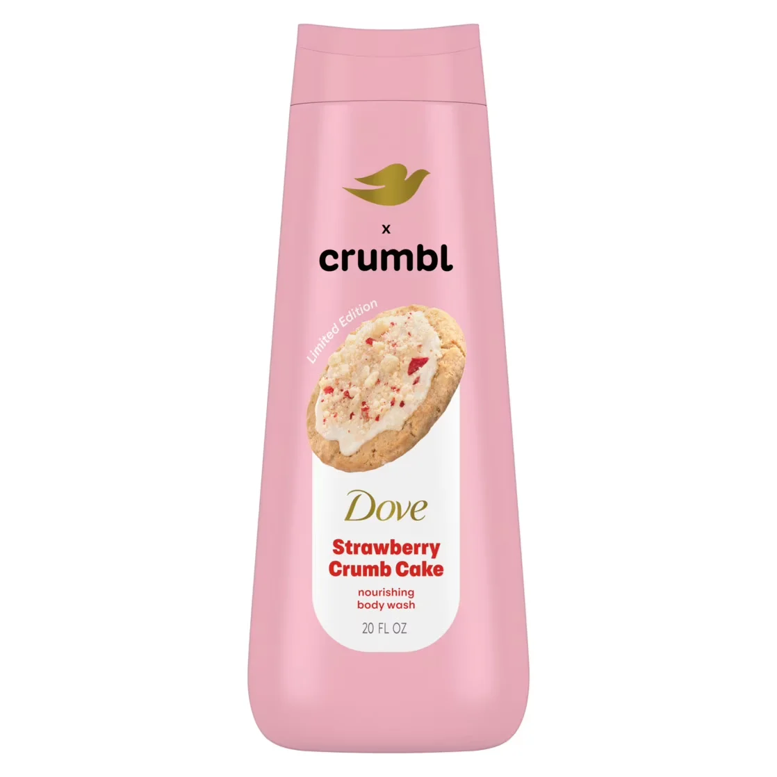 Crumbl Strawberry Crumb Cake Body Wash by Dove