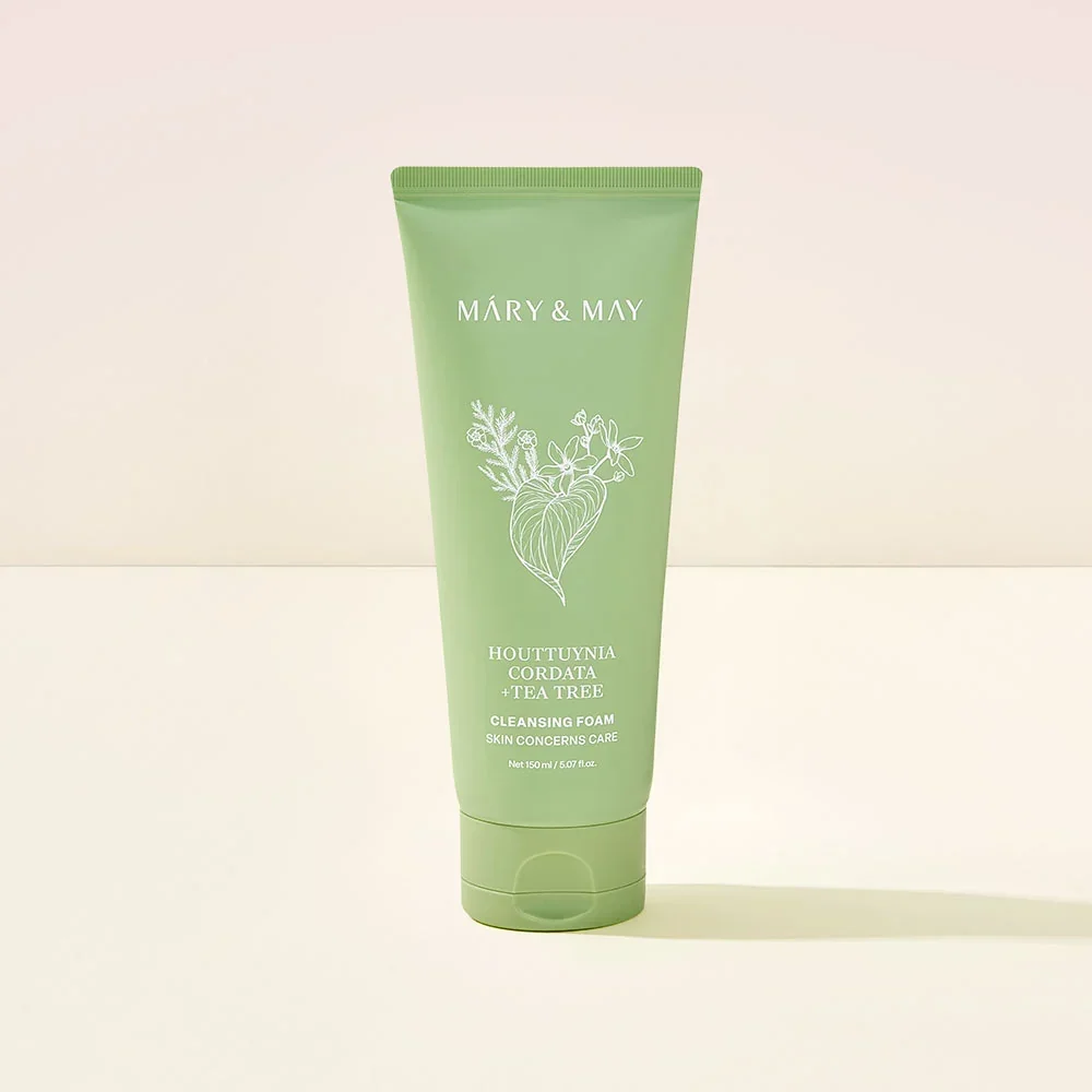 Houttuynia Cordata+Tea Tree Cleansing Foam by Mary & May