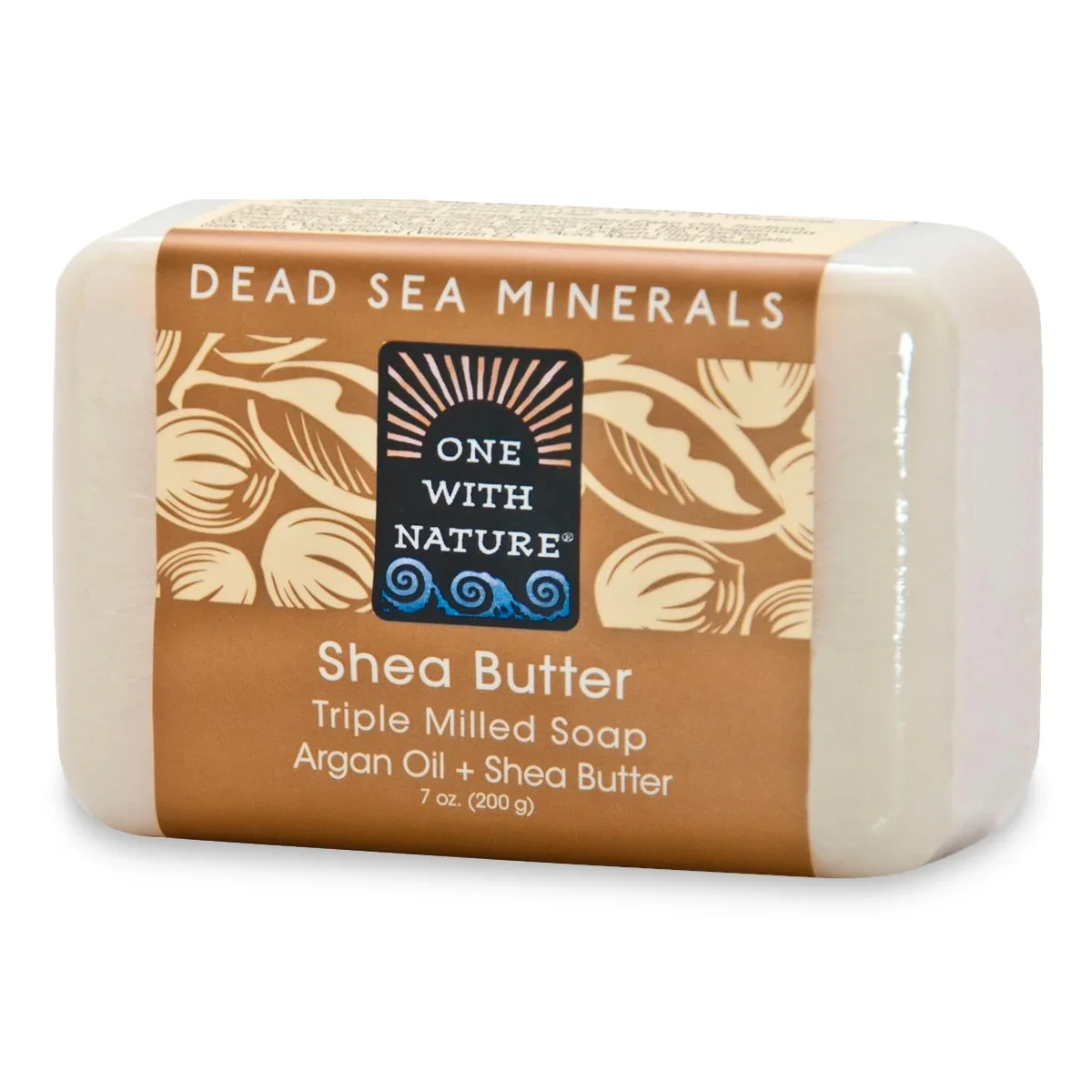 Dead Sea Minerals Shea Butter Triple Milled Soap by One With Nature