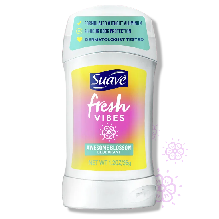 Fresh Vibes Awesome Blossom Deodorant Stick by Suave