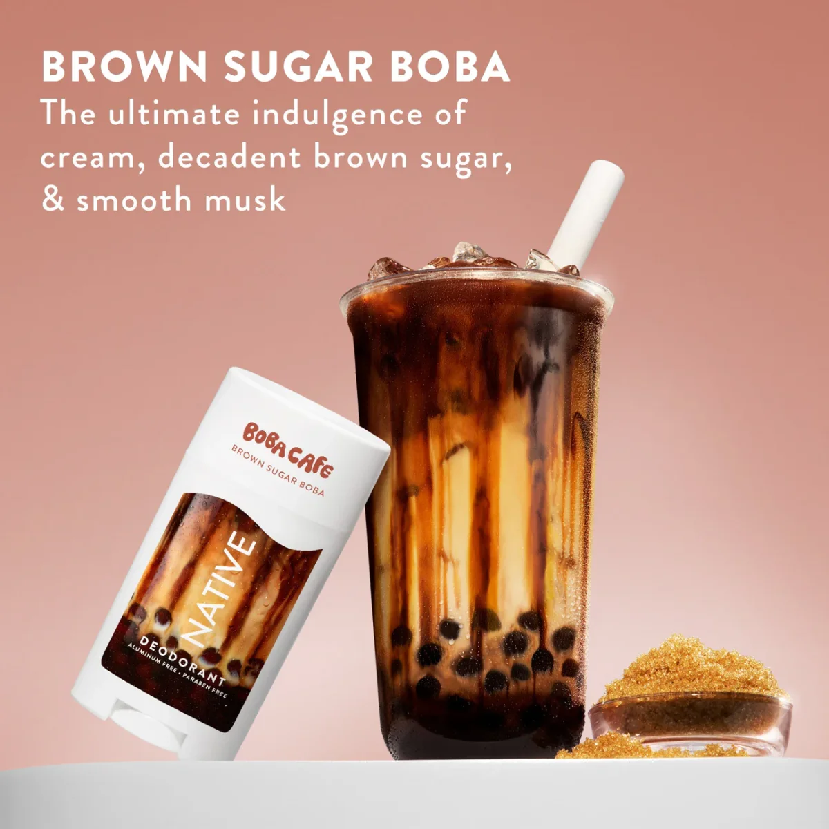 Brown Sugar Boba Deodorant Stick by Native