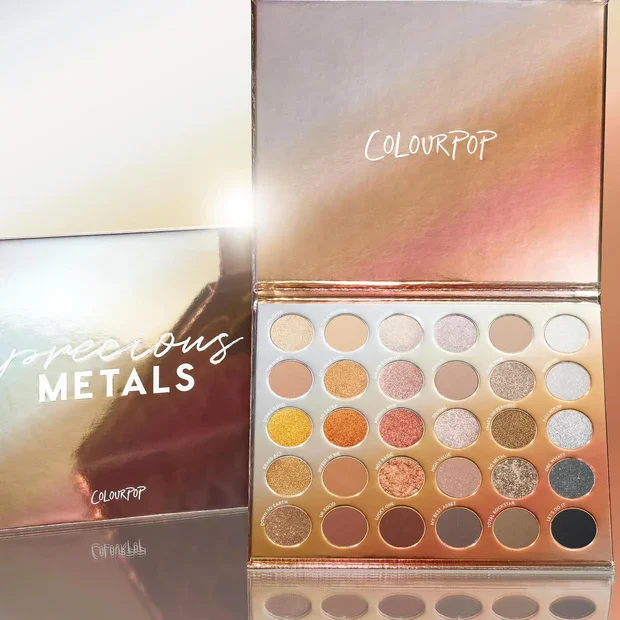 Precious Metals Sparkly Neutral Palette by ColourPop