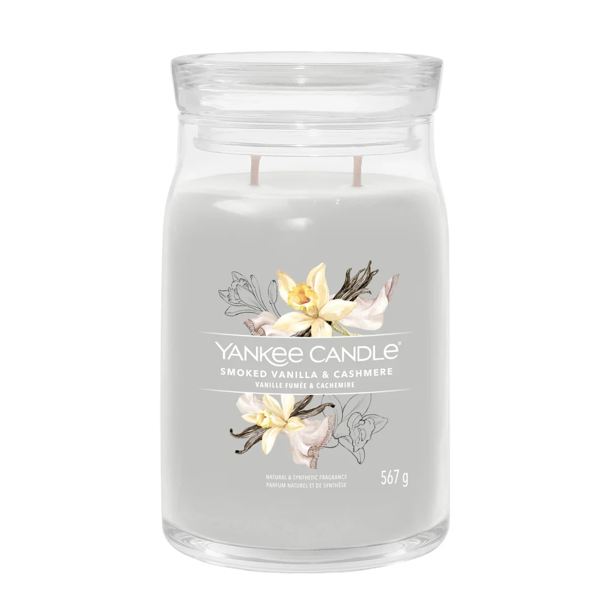 Smoked Vanilla & Cashmere Candle by Yankee Candle