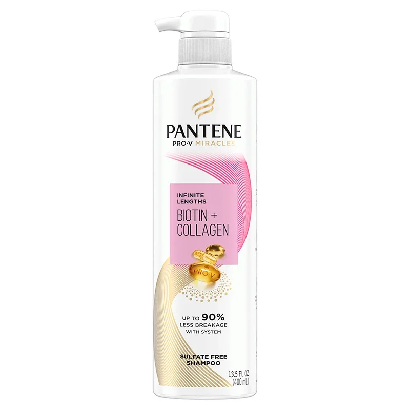 Infinite Lengths Biotin + Collagen Sulfate-Free Shampoo by Pantene