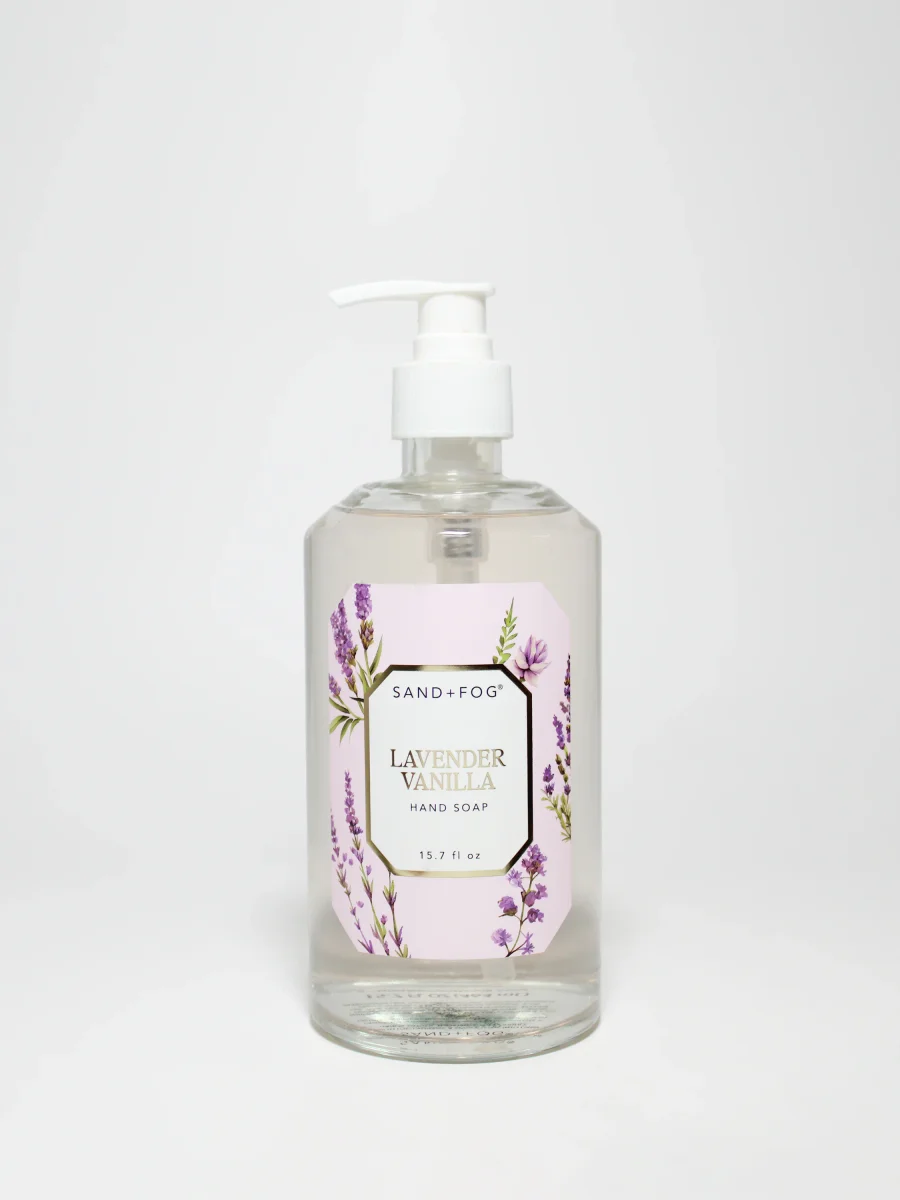 Lavender Vanilla Liquid Hand Soap by Sand + Fog