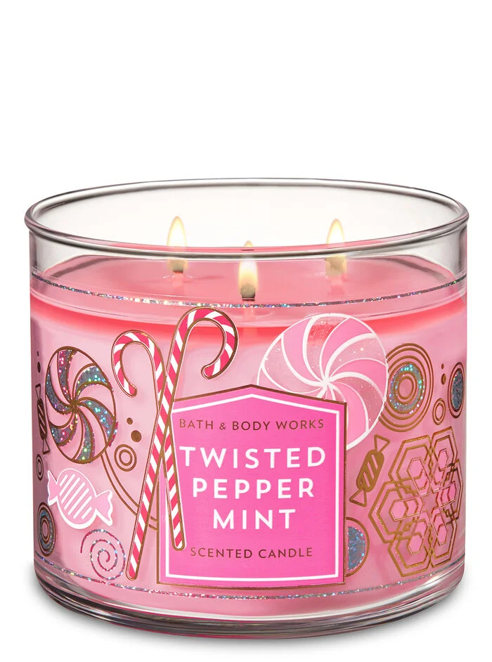 Twisted Peppermint Candle by Bath & Body Works