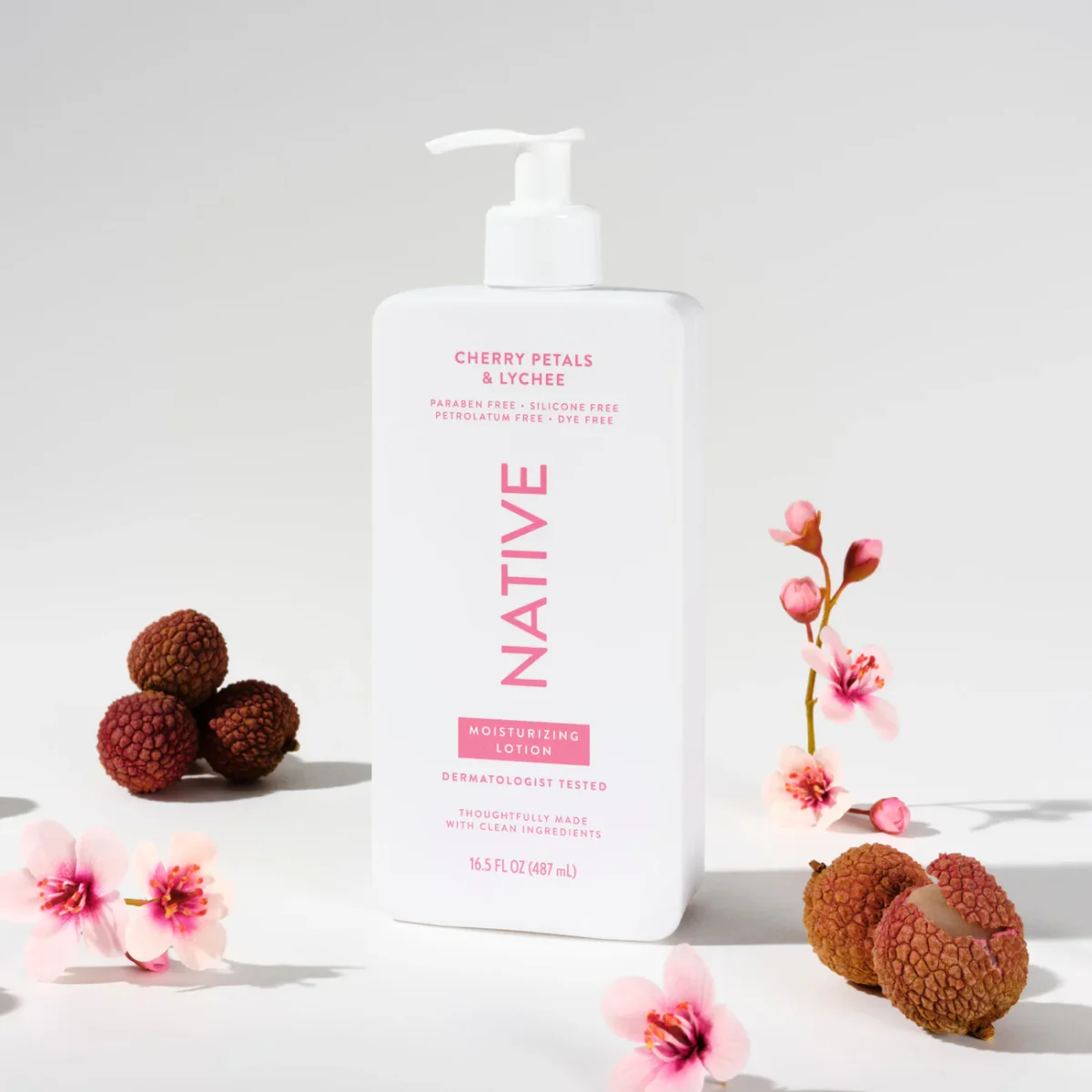 Cherry Petals & Lychee Body Lotion by Native