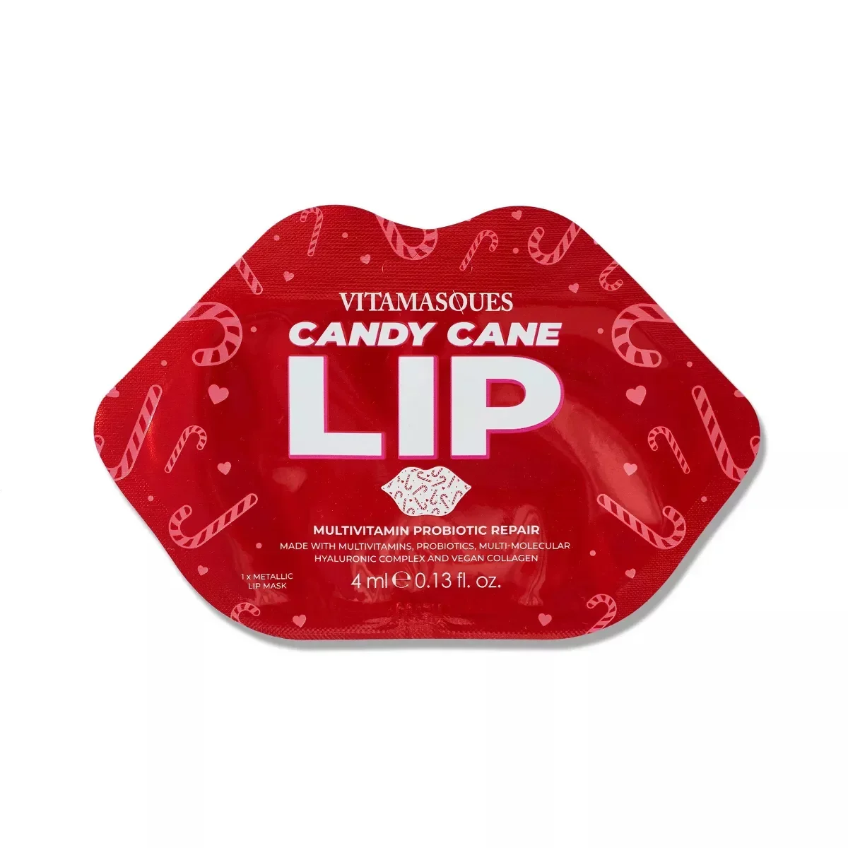 Candy Cane Lip Mask by Vitamasques