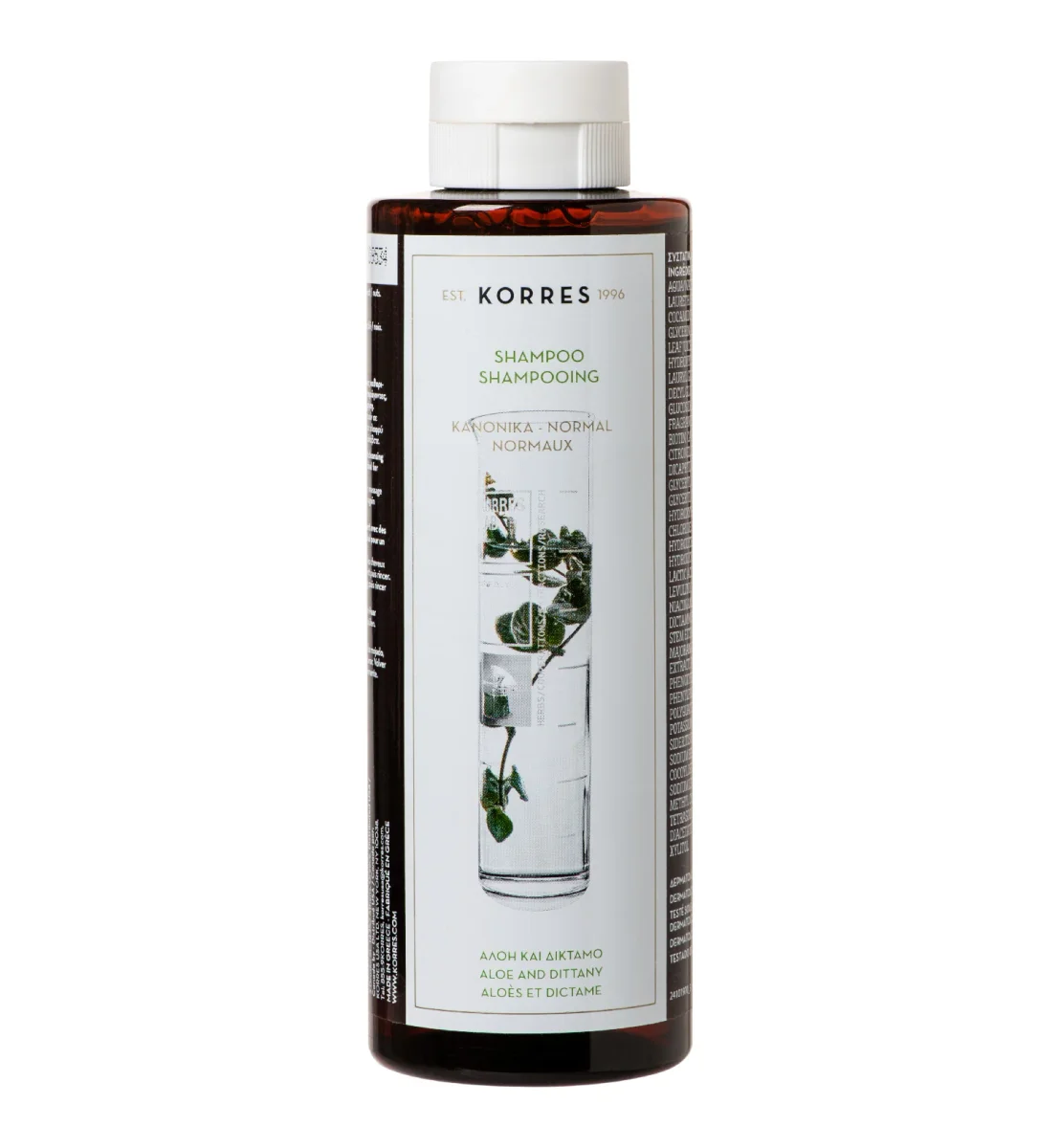 Aloe + Dittany Shampoo by Korres