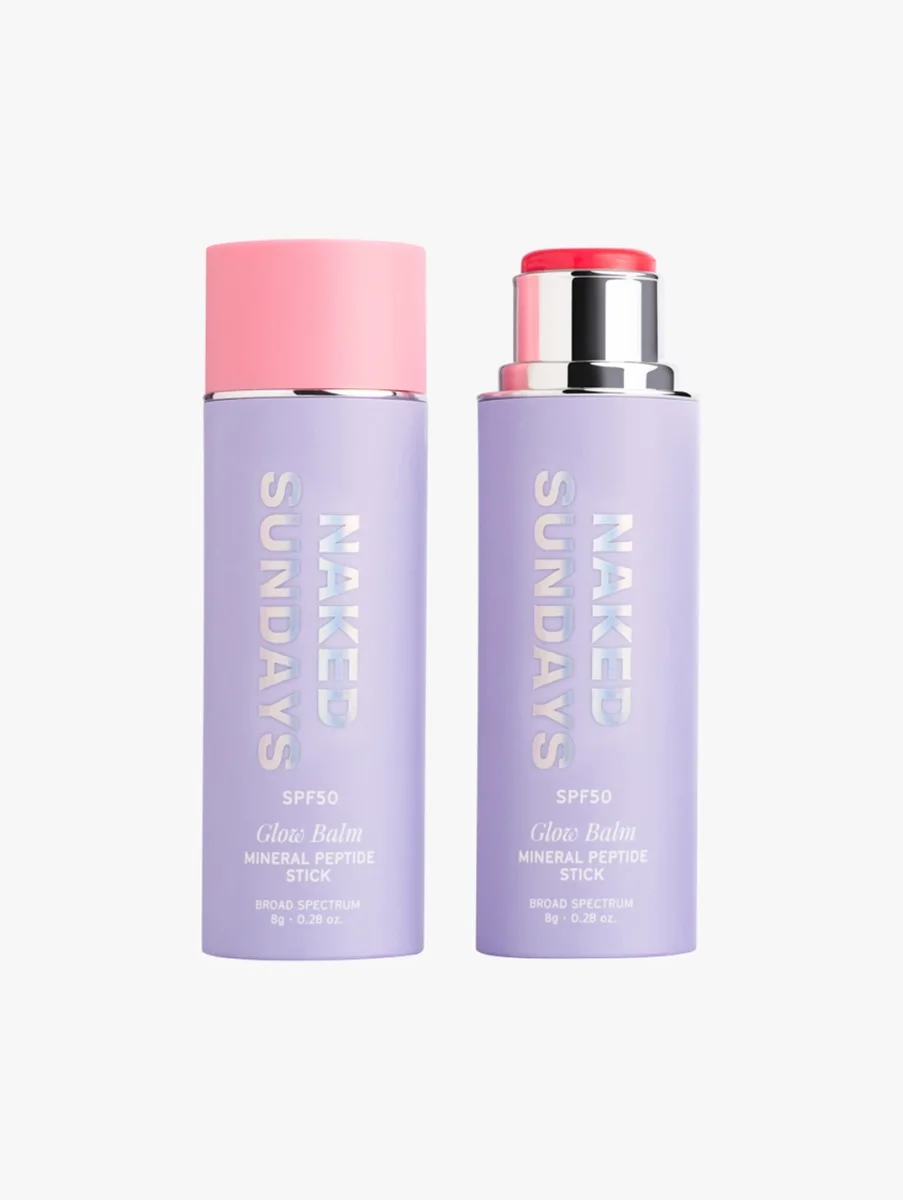 SPF50 GlowBalm Mineral Peptide Stick by Naked Sundays