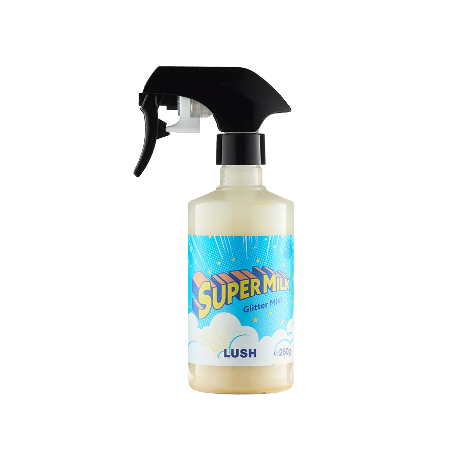 Super Milk Glitter Mist Spray by LUSH