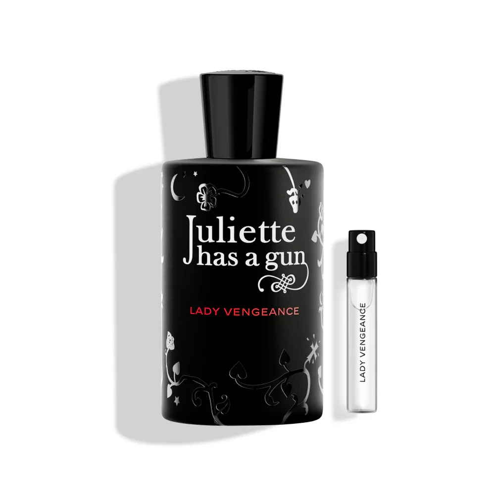 Lady Vengeance Eau de Parfum by Juliette has a gun