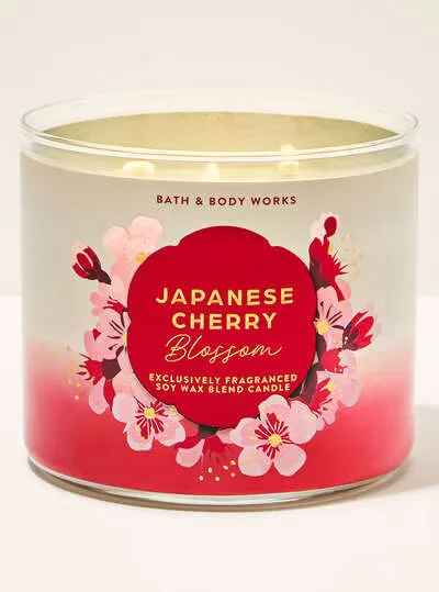 Japanese Cherry Blossom Candle by Bath & Body Works