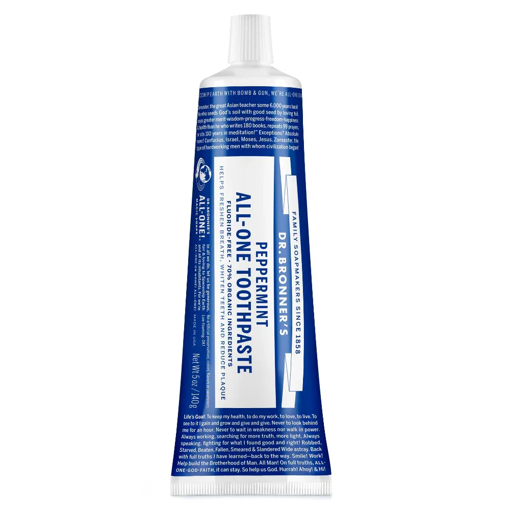 Peppermint All-One Toothpaste by Dr. Bronner's