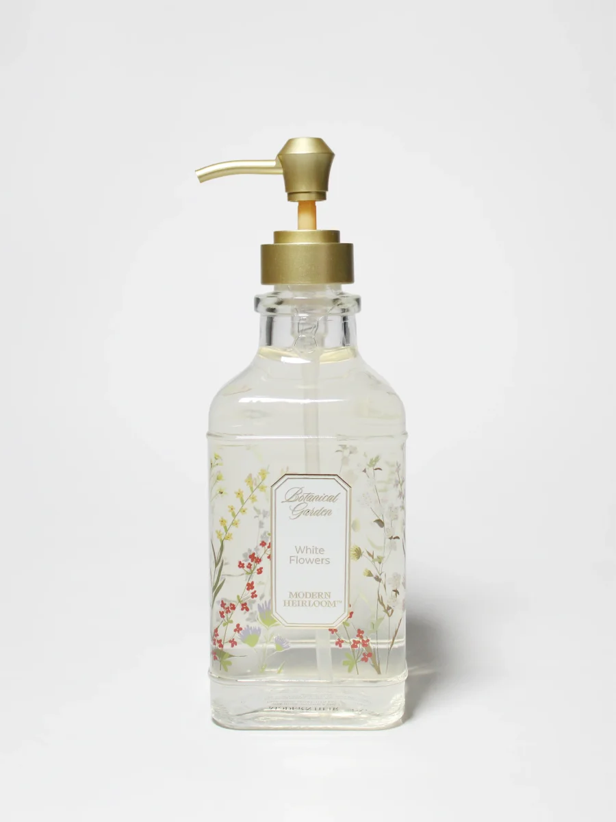 White Flowers Liquid Hand Soap by Sand + Fog