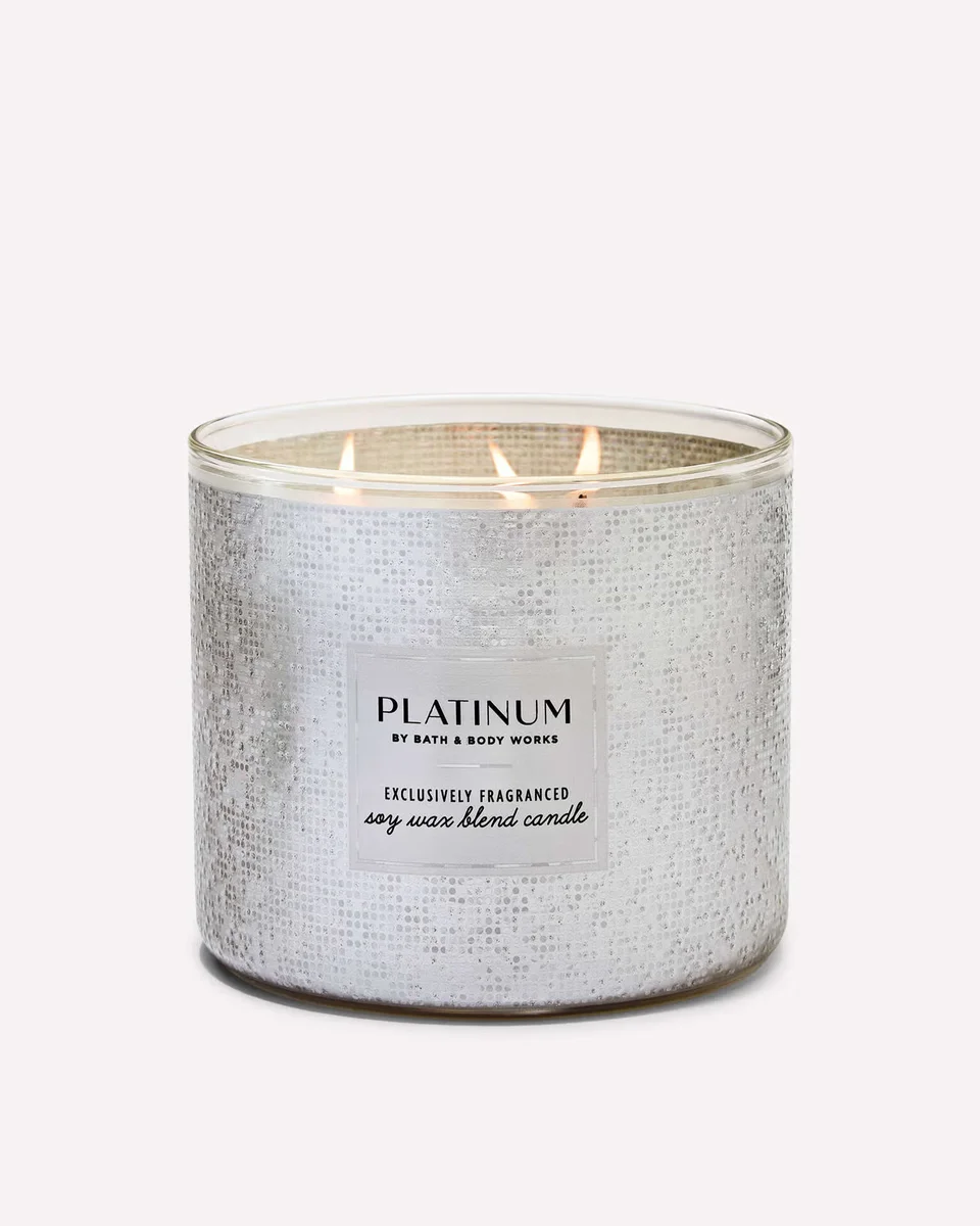 Platinum Candle by Bath & Body Works