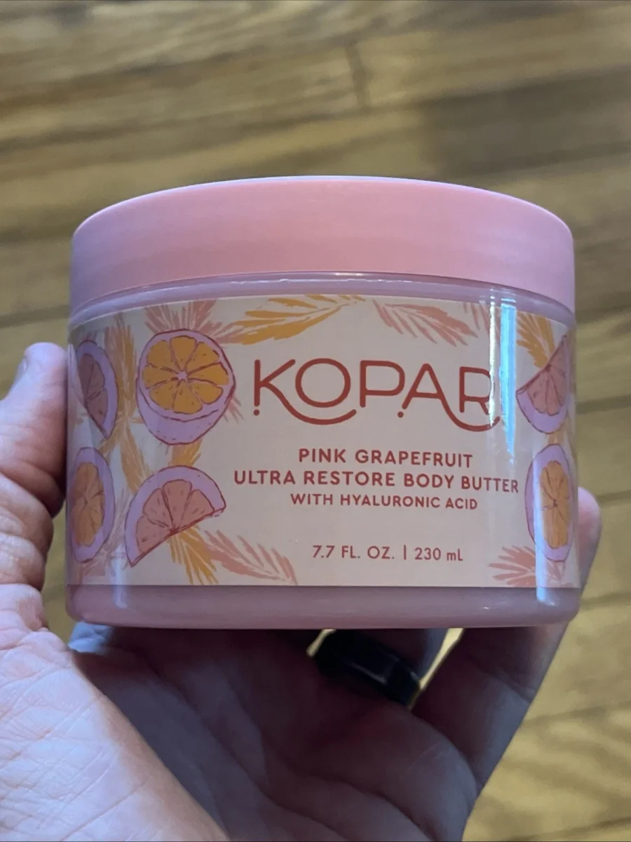 Pink Grapefruit Ultra Restore Body Butter by Kopari Beauty