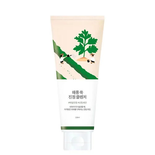 Mugwort Calming Cleanser by Round Lab