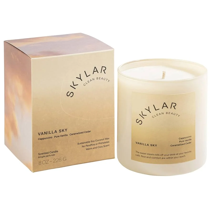 Vanilla Sky Scented Candle by Skylar