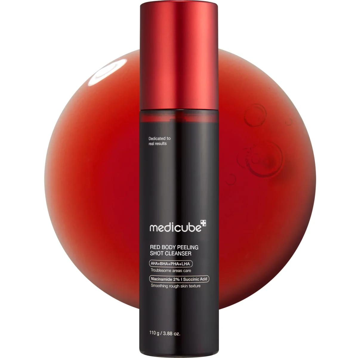 Red Body Peeling Shot Cleanser by Medicube