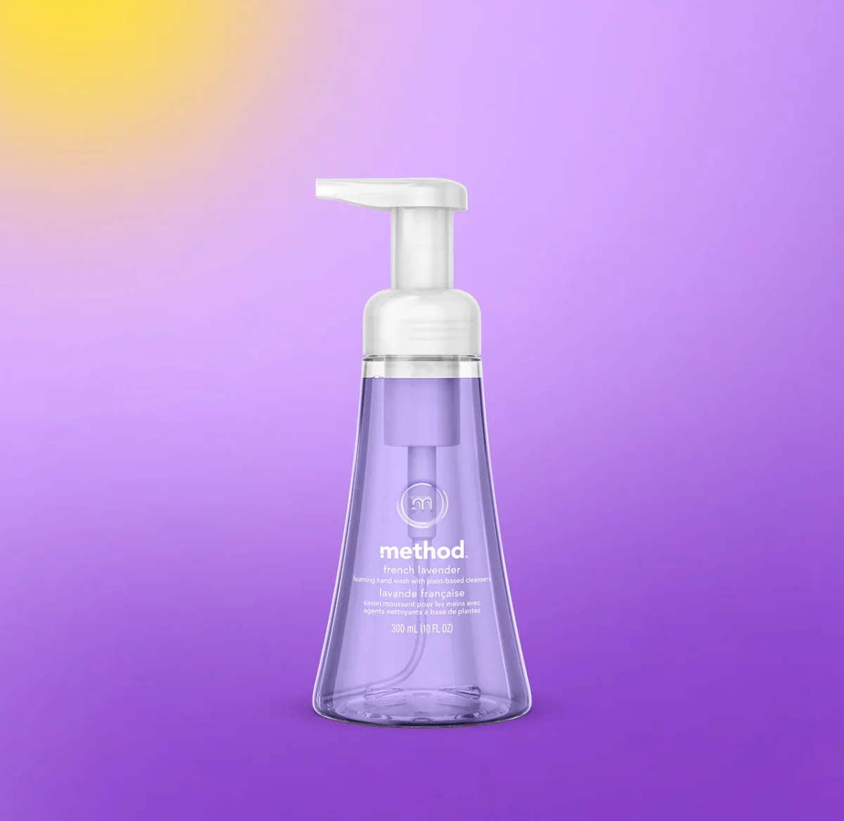 French Lavender Foaming Hand Wash by method