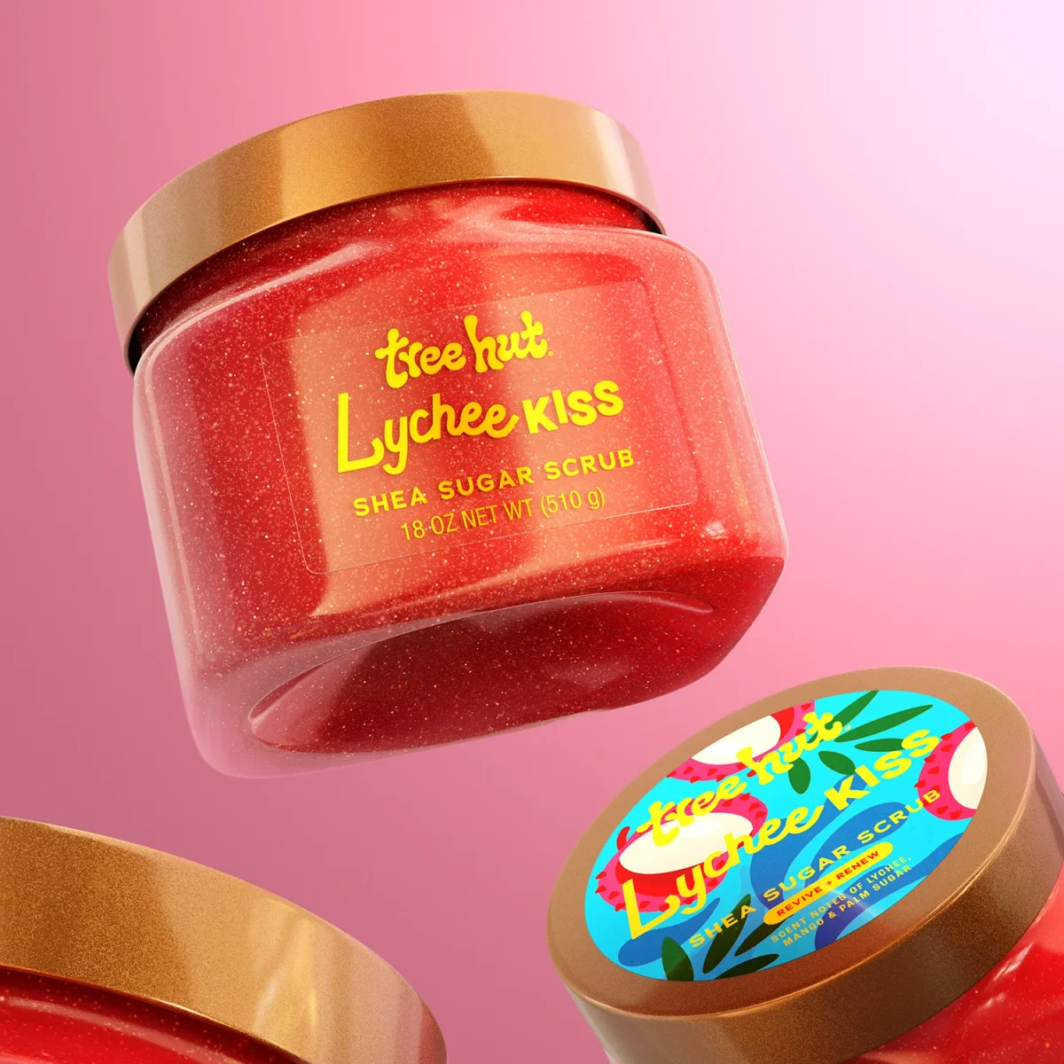 Lychee Kiss™ Shea Sugar Scrub by Tree Hut